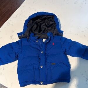 Ralph Lauren 2T Royal Blue Hooded Jacket